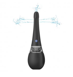 Taiwan OMYSKY Electronic Cleaning Anal With Vagina Device (Chargeable - Black)